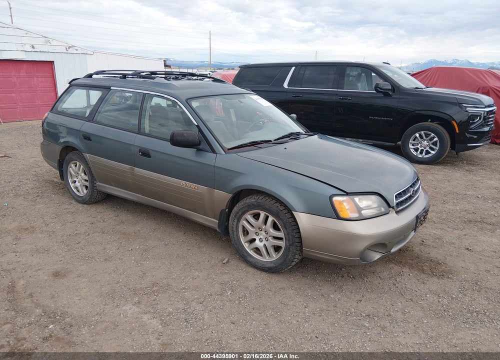 2001 SUBARU OUTBACK VIN: 4S3BH675617626196