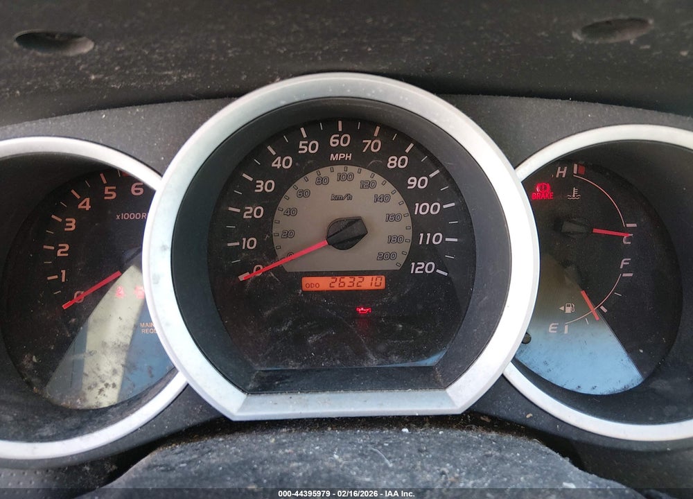2008 TOYOTA TACOMA PRERUNNER VIN: 5TETX62N98Z548627
