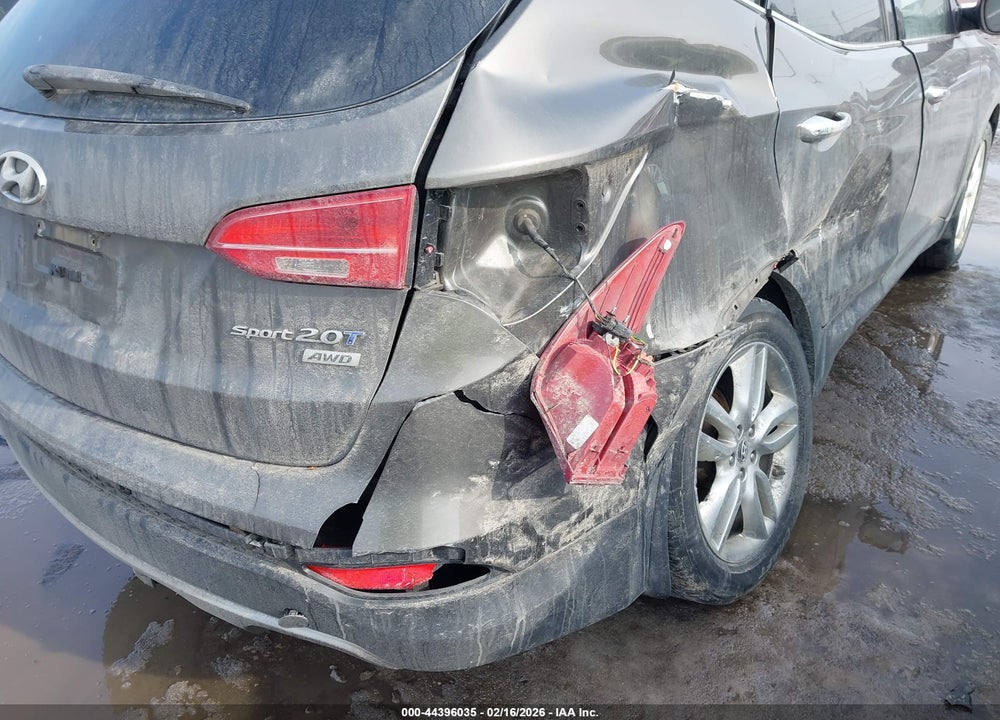 2013 HYUNDAI SANTA FE SPORT 2.0T VIN: 5XYZUDLA5DG099227