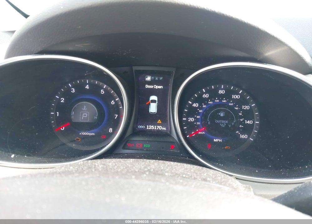 2013 HYUNDAI SANTA FE SPORT 2.0T VIN: 5XYZUDLA5DG099227