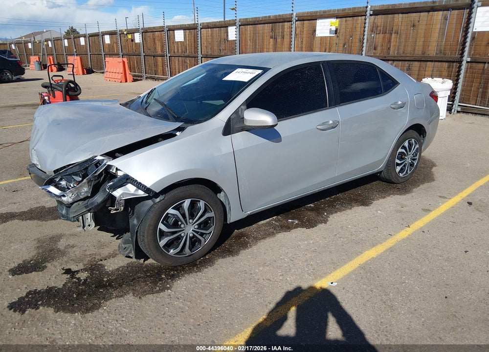 2015 TOYOTA COROLLA LE VIN: 5YFBURHE1FP280365