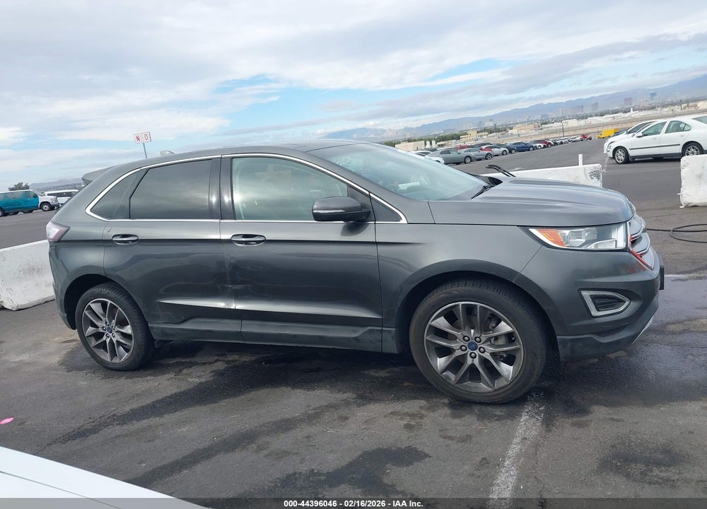 2016 FORD EDGE TITANIUM VIN: 2FMPK3K99GBB15982