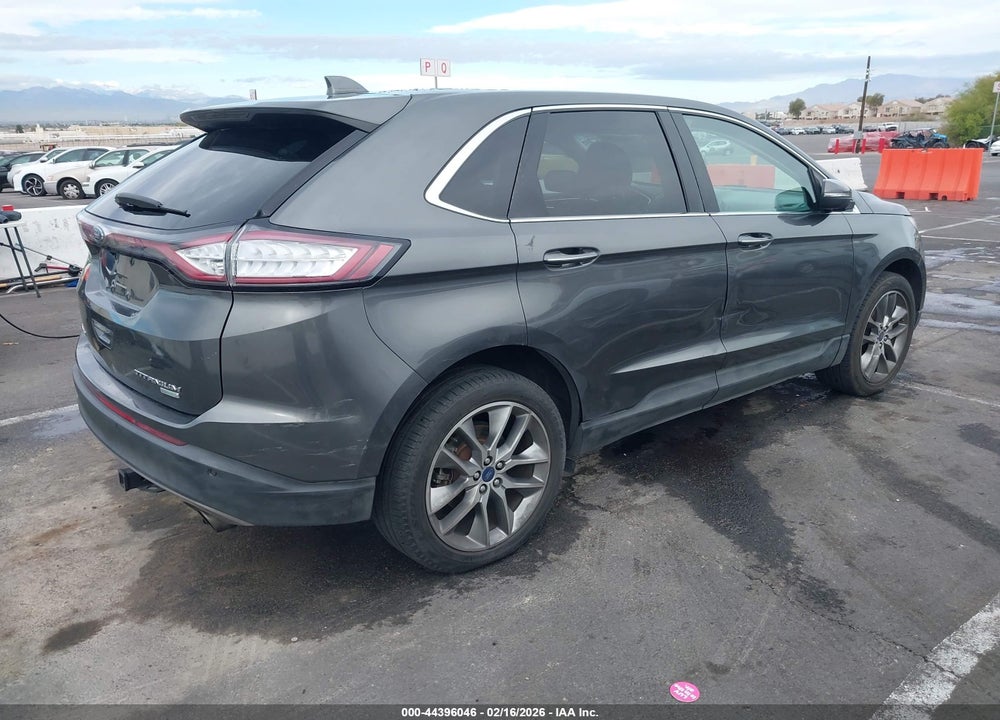 2016 FORD EDGE TITANIUM VIN: 2FMPK3K99GBB15982