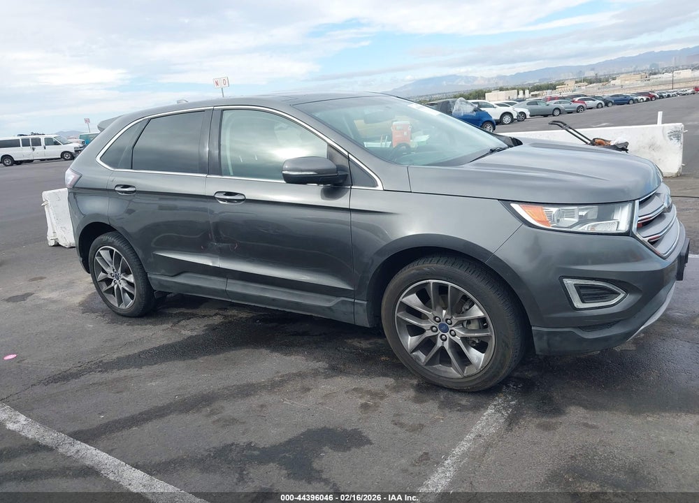 2016 FORD EDGE TITANIUM VIN: 2FMPK3K99GBB15982