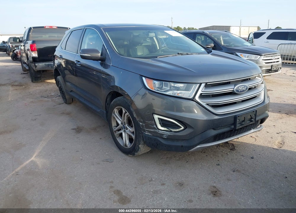 2017 FORD EDGE TITANIUM VIN: 2FMPK3K95HBB75338