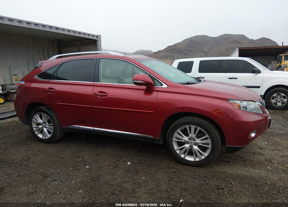 2010 LEXUS RX 450H VIN: JTJBC1BA2A2020510