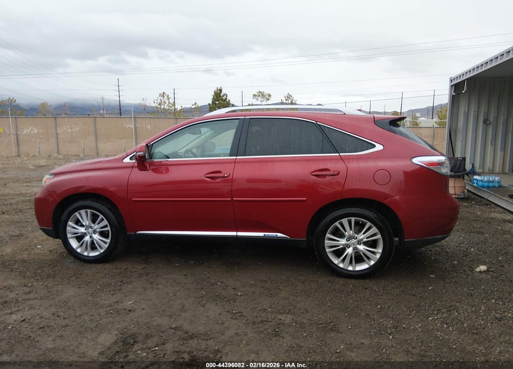 2010 LEXUS RX 450H VIN: JTJBC1BA2A2020510