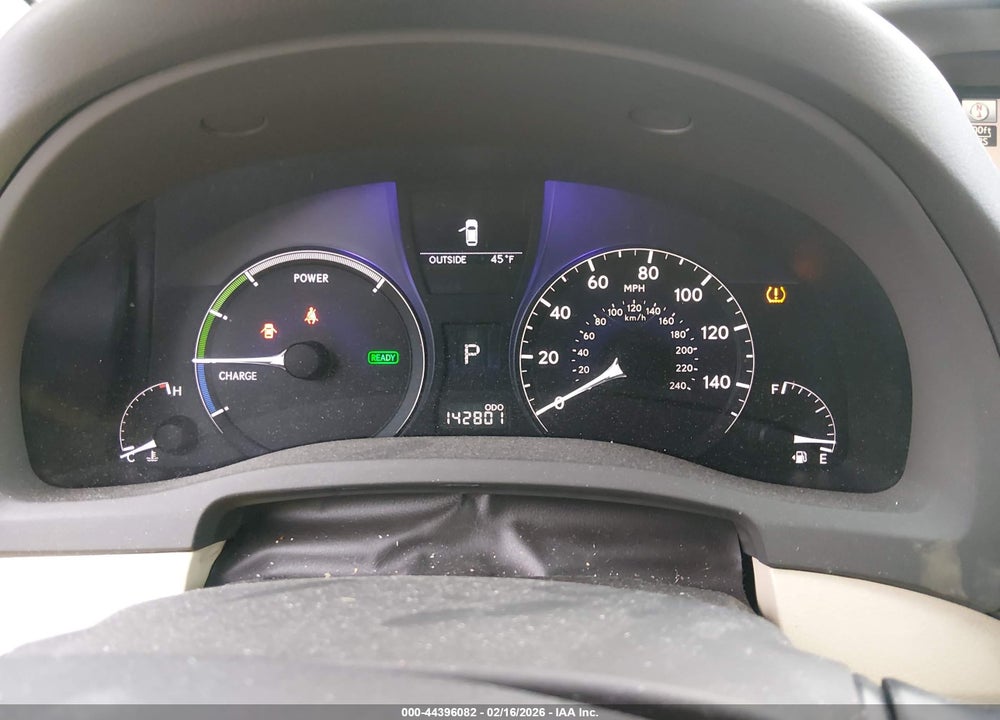 2010 LEXUS RX 450H VIN: JTJBC1BA2A2020510