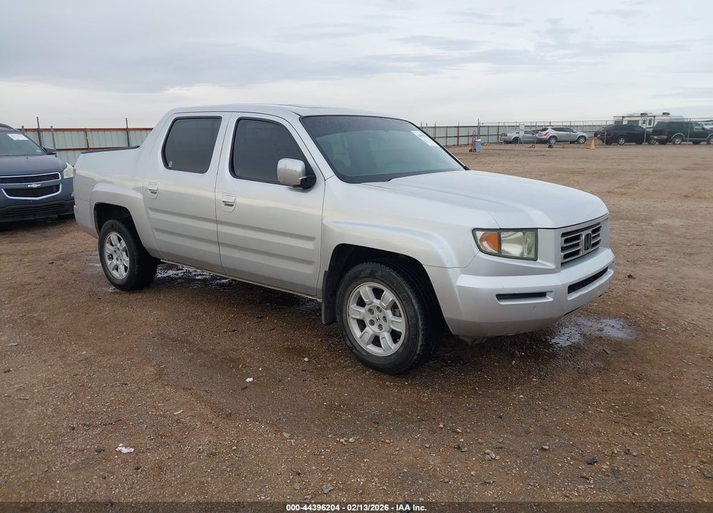 2007 HONDA RIDGELINE RTL VIN: 2HJYK16587H551669