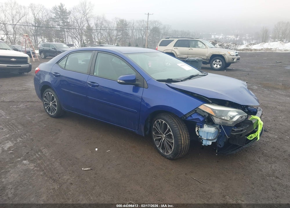 2015 TOYOTA COROLLA S PLUS VIN: 2T1BURHE7FC445819