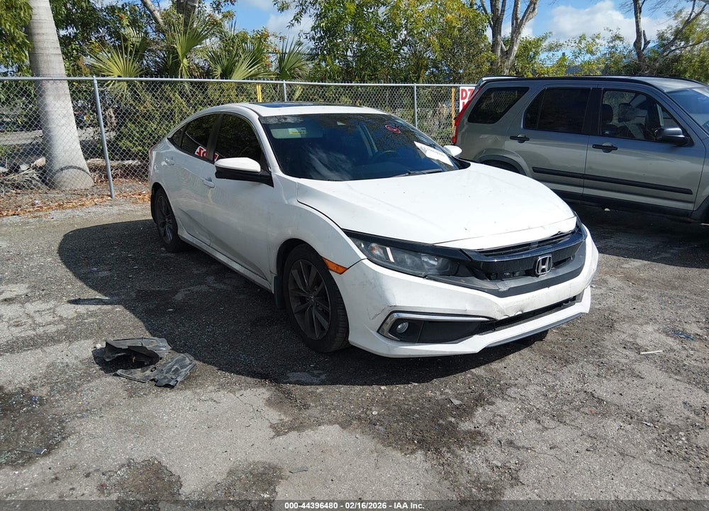 2020 HONDA CIVIC EX VIN: 19XFC1F37LE020881