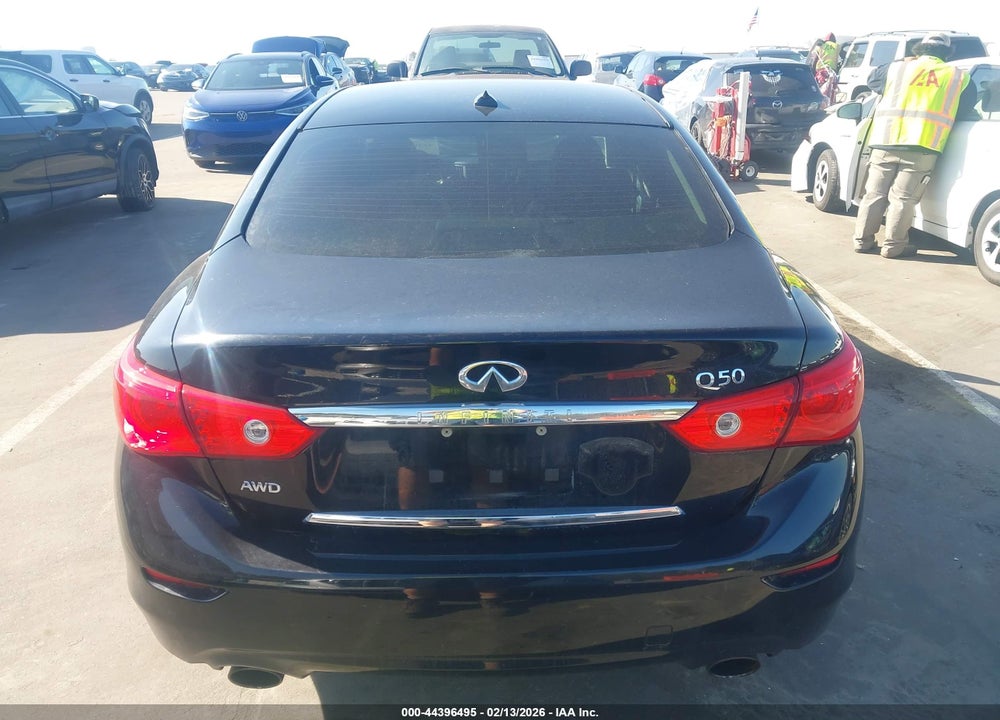 2016 INFINITI Q50 3.0T PREMIUM VIN: JN1EV7AR1GM344147