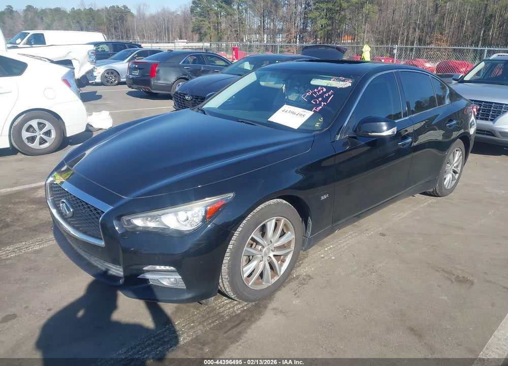 2016 INFINITI Q50 3.0T PREMIUM VIN: JN1EV7AR1GM344147
