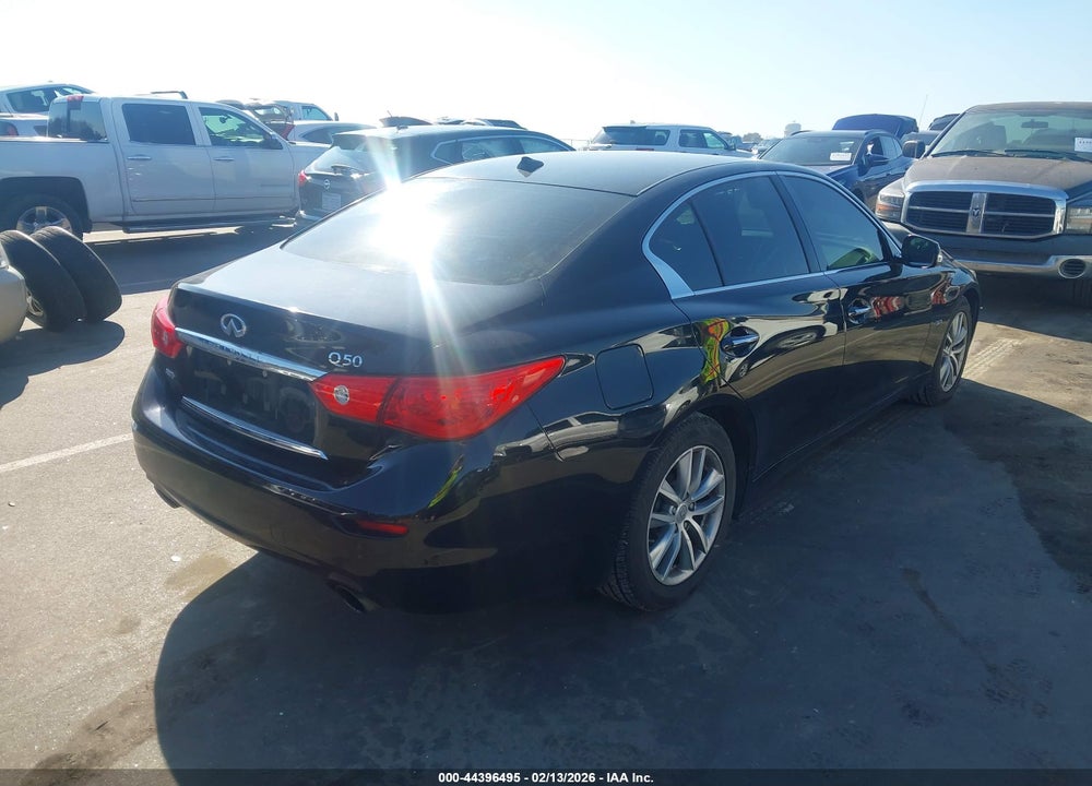 2016 INFINITI Q50 3.0T PREMIUM VIN: JN1EV7AR1GM344147