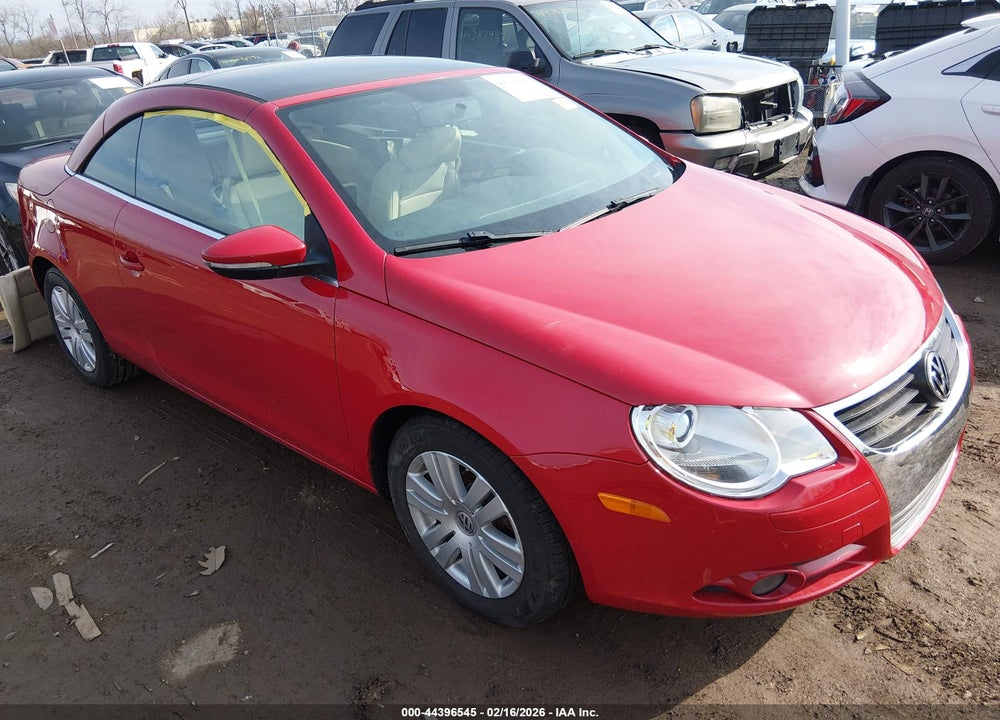 2010 VOLKSWAGEN EOS KOMFORT VIN: WVWBA7AH6AV020972
