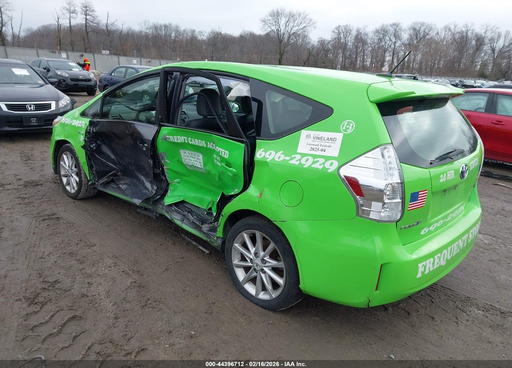 2012 TOYOTA PRIUS V THREE VIN: JTDZN3EU6C3031696