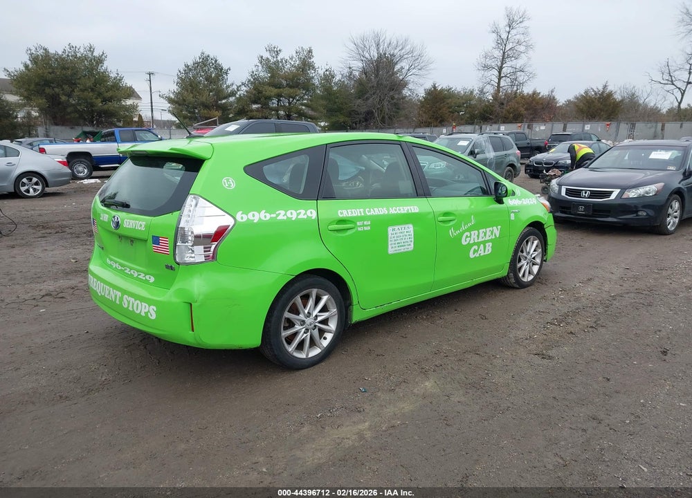 2012 TOYOTA PRIUS V THREE VIN: JTDZN3EU6C3031696