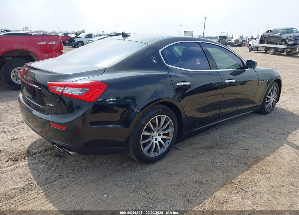2014 MASERATI GHIBLI S Q4 VIN: ZAM57RTA6E1080217