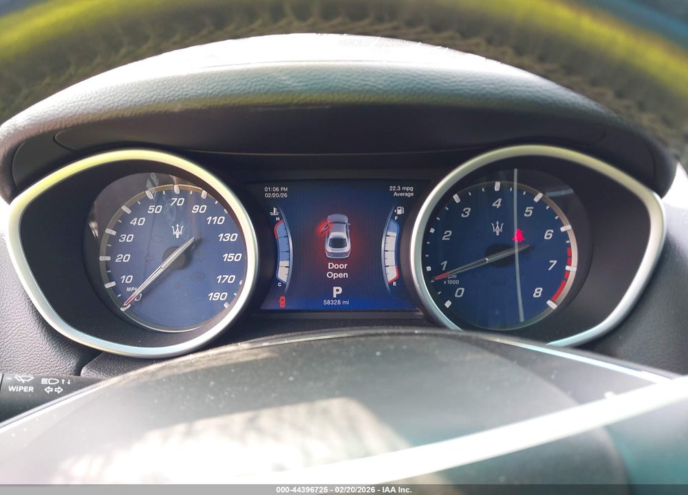 2014 MASERATI GHIBLI S Q4 VIN: ZAM57RTA6E1080217