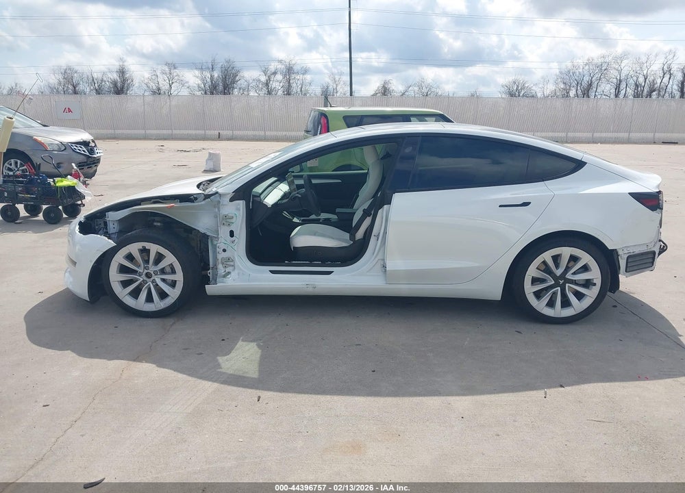 2022 TESLA MODEL 3 LONG RANGE DUAL MOTOR ALL-WHEEL DRIVE VIN: 5YJ3E1EB8NF128011