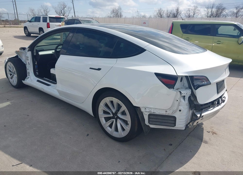 2022 TESLA MODEL 3 LONG RANGE DUAL MOTOR ALL-WHEEL DRIVE VIN: 5YJ3E1EB8NF128011