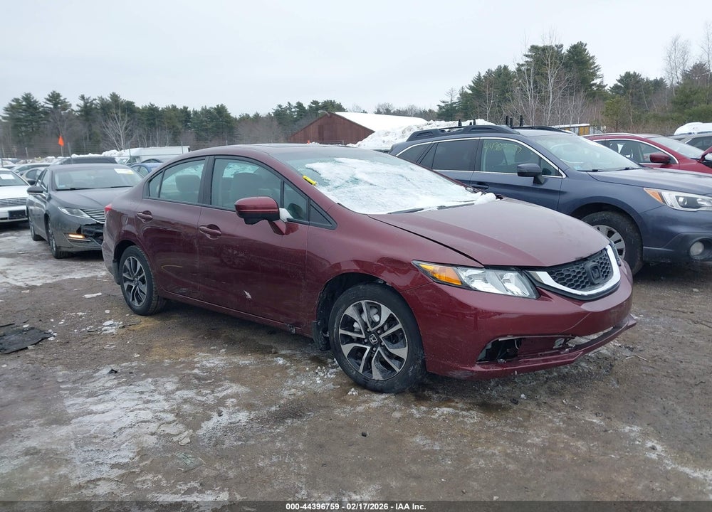 2014 HONDA CIVIC EX VIN: 2HGFB2F81EH501576
