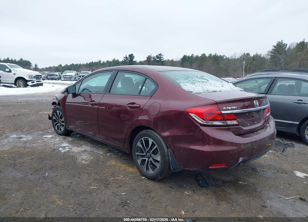 2014 HONDA CIVIC EX VIN: 2HGFB2F81EH501576
