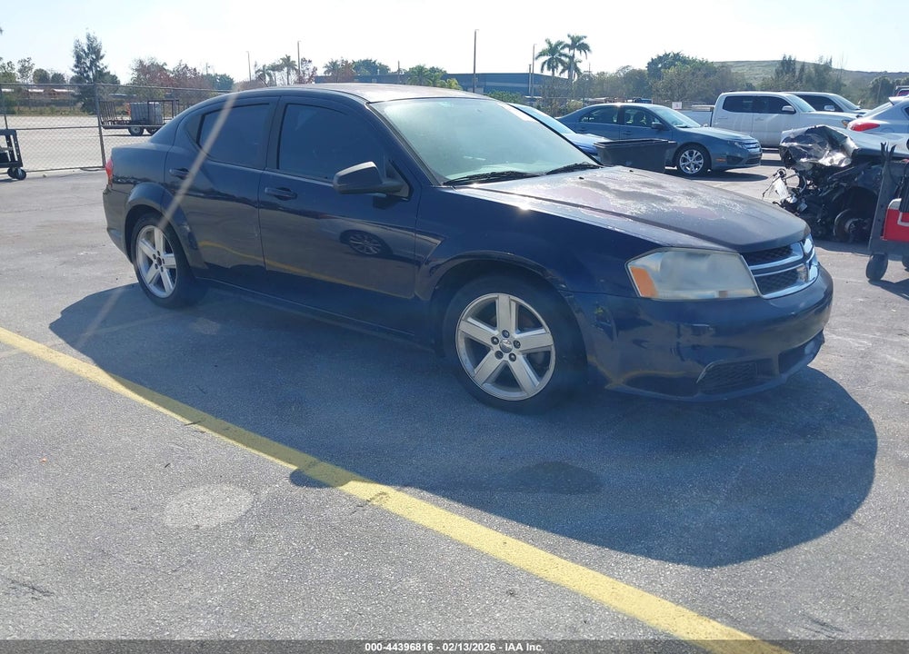 2013 DODGE AVENGER SE VIN: 1C3CDZAB5DN626338