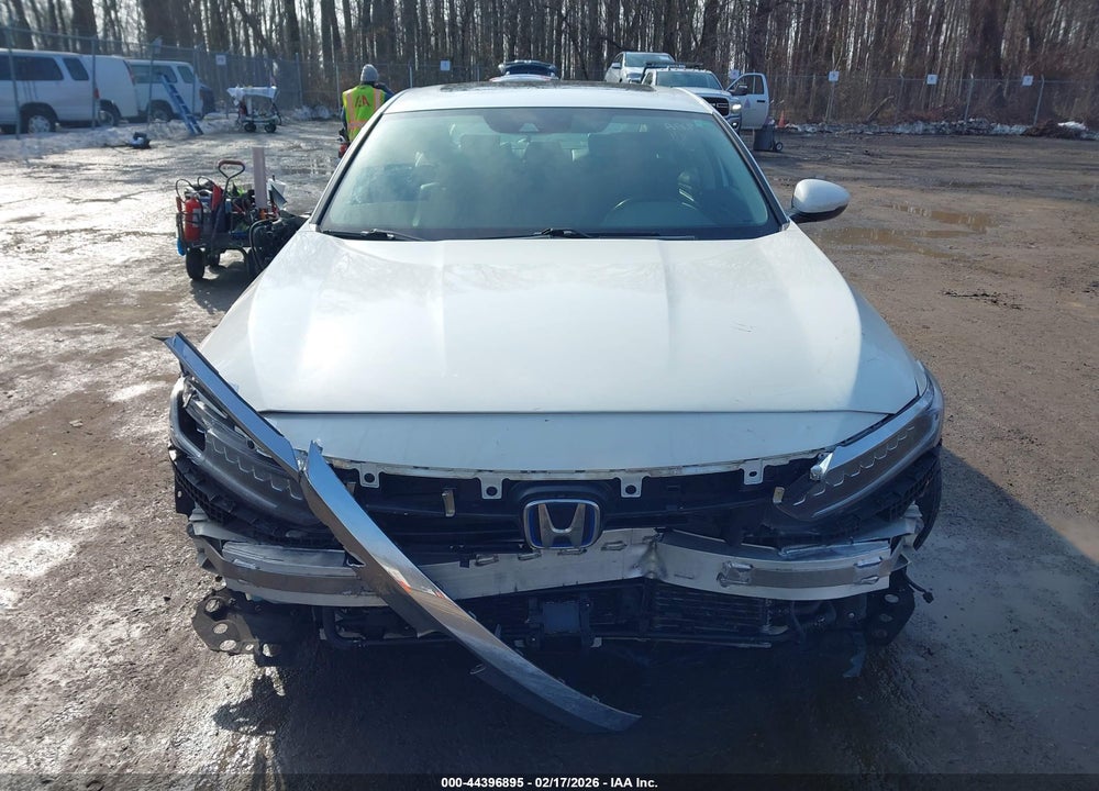 2022 HONDA ACCORD HYBRID EX-L VIN: 1HGCV3F53NA009071