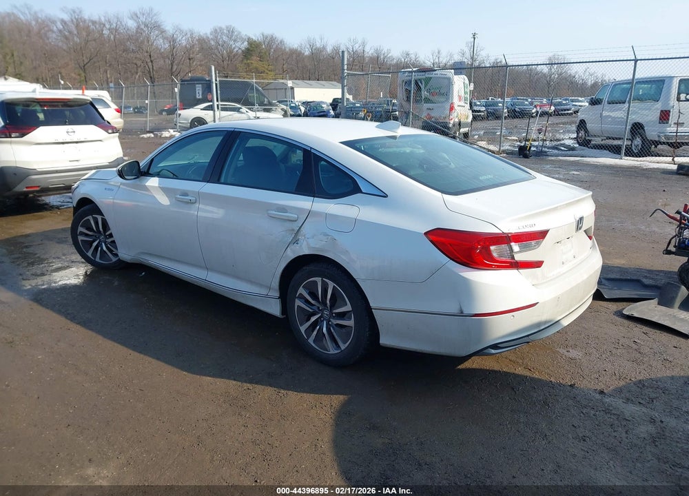 2022 HONDA ACCORD HYBRID EX-L VIN: 1HGCV3F53NA009071