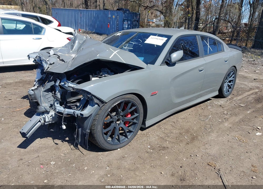 2017 DODGE CHARGER R/T SCAT PACK RWD VIN: 2C3CDXGJ1HH615547