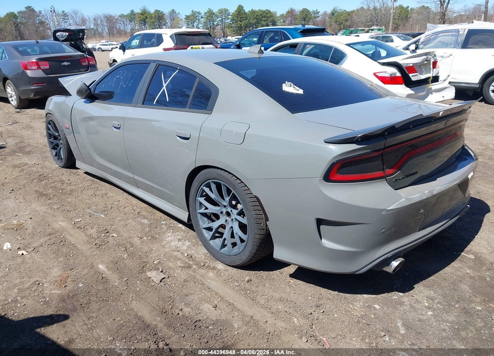 2017 DODGE CHARGER R/T SCAT PACK RWD VIN: 2C3CDXGJ1HH615547