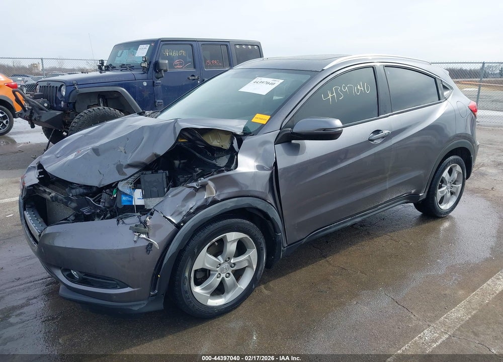 2016 HONDA HR-V EX-L VIN: 3CZRU6H73GM701150