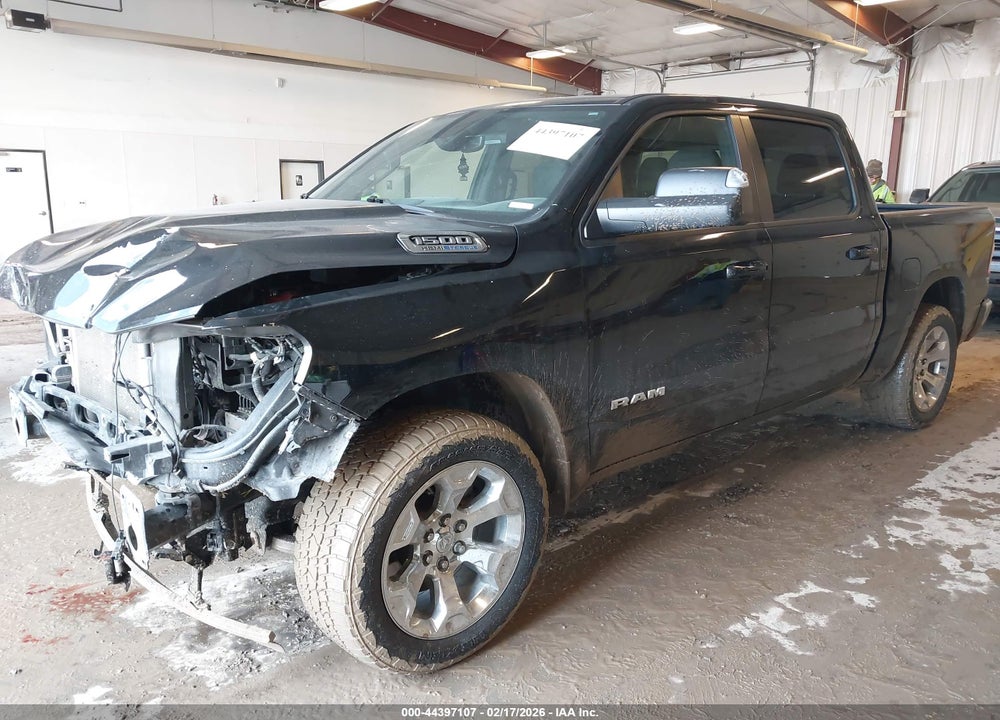 2021 RAM 1500 BIG HORN  4X4 5'7 BOX VIN: 1C6SRFFT2MN809759