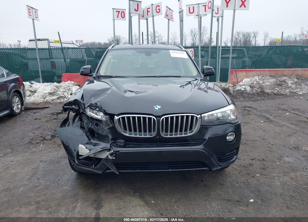 2016 BMW X3 XDRIVE28I VIN: 5UXWX9C56G0D83732