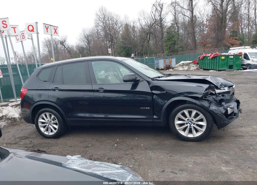 2016 BMW X3 XDRIVE28I VIN: 5UXWX9C56G0D83732