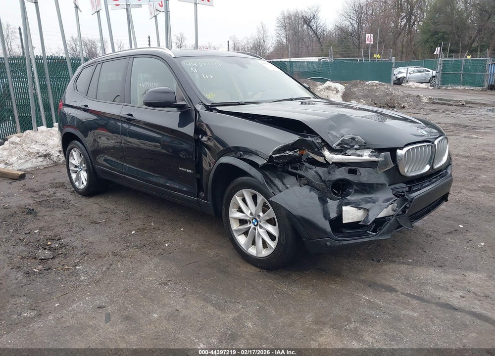 2016 BMW X3 XDRIVE28I VIN: 5UXWX9C56G0D83732