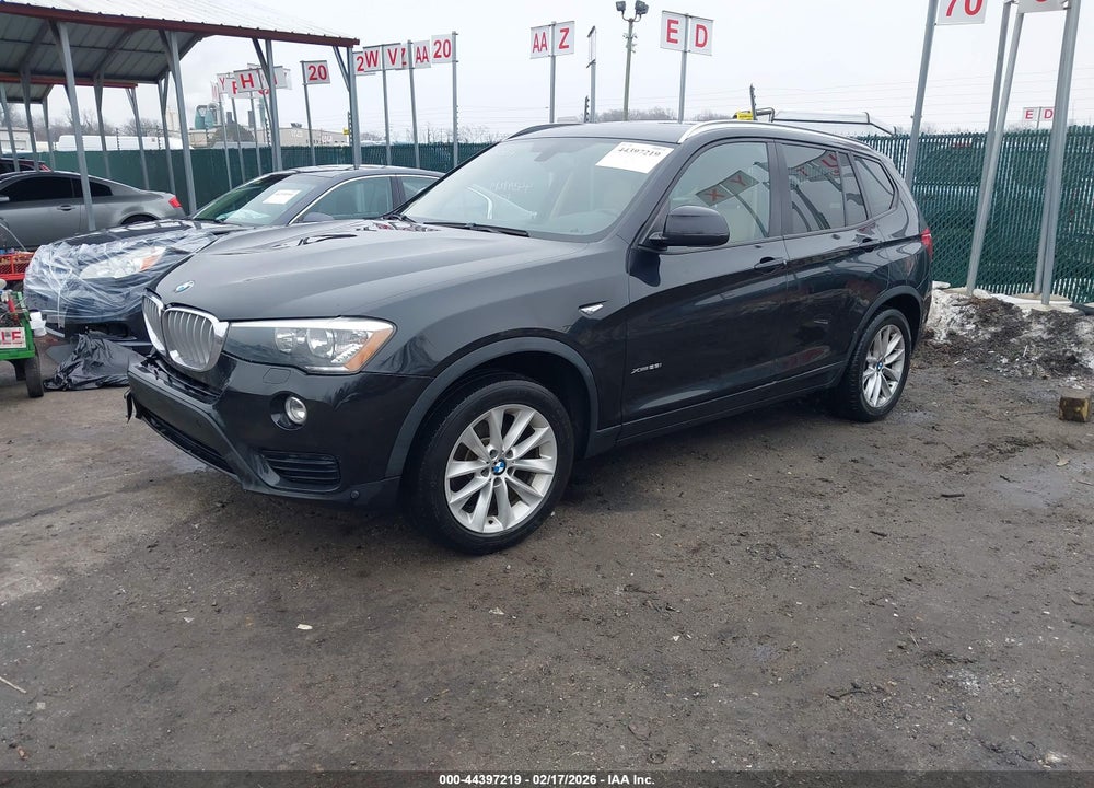 2016 BMW X3 XDRIVE28I VIN: 5UXWX9C56G0D83732