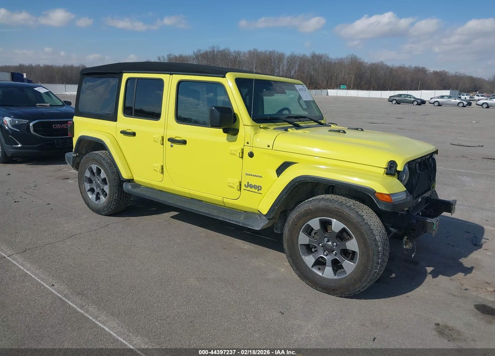 2023 JEEP WRANGLER 4-DOOR SAHARA 4X4 VIN: 1C4HJXEG9PW567281