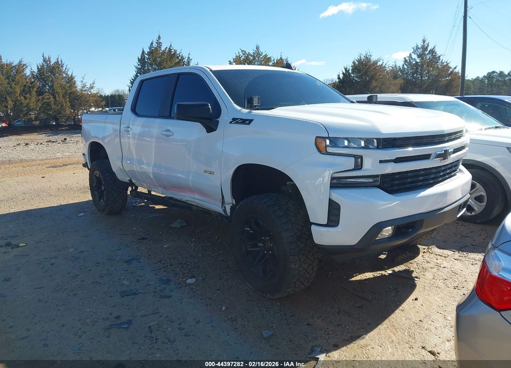 2020 CHEVROLET SILVERADO 1500 4WD  SHORT BED RST VIN: 1GCUYEED6LZ166607