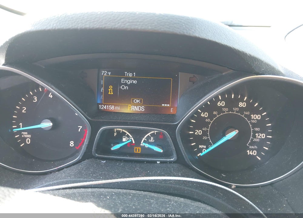 2017 FORD ESCAPE S VIN: 1FMCU0F73HUB43403