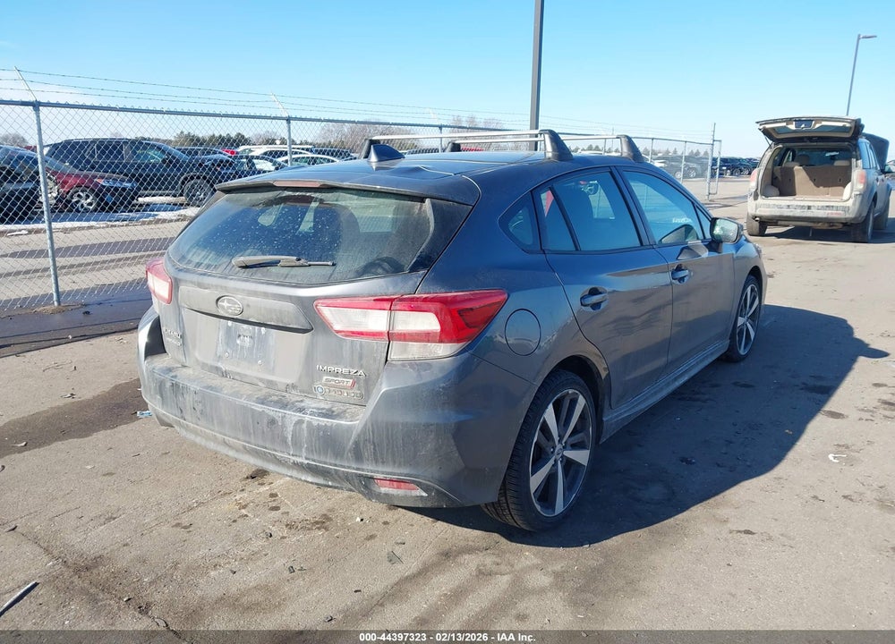 2018 SUBARU IMPREZA 2.0I SPORT VIN: 4S3GTAL63J1745297