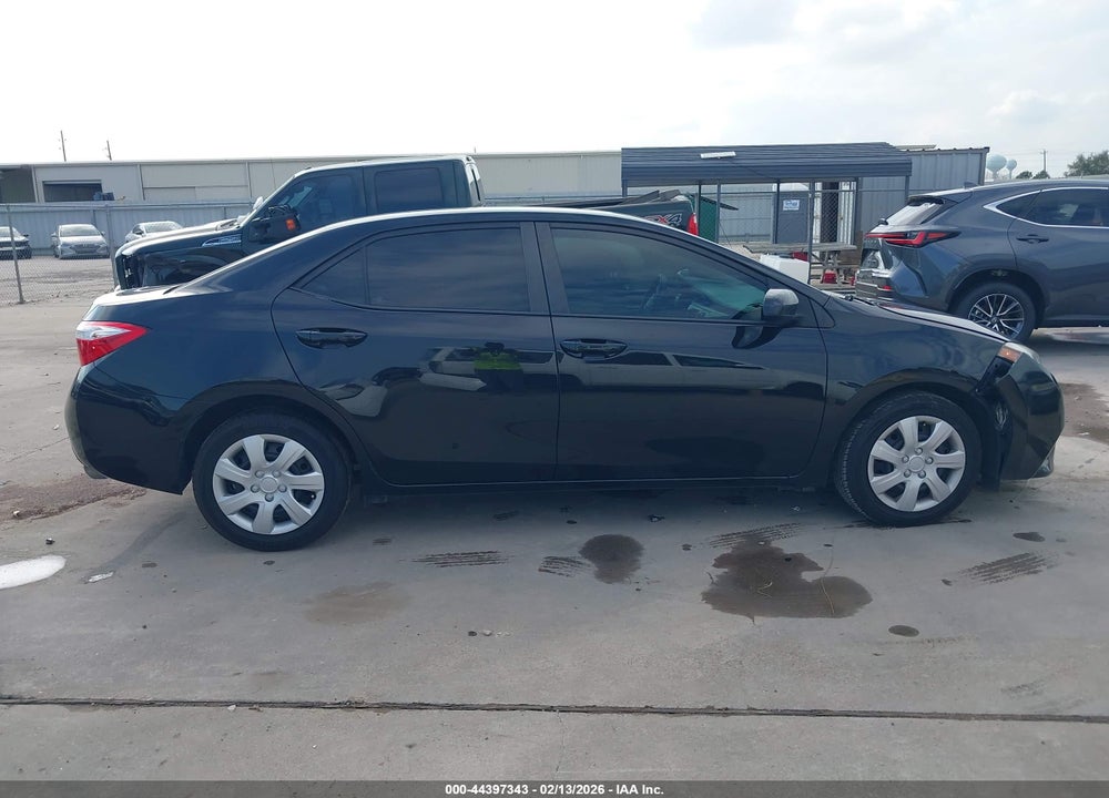 2014 TOYOTA COROLLA LE VIN: 5YFBURHEXEP099313