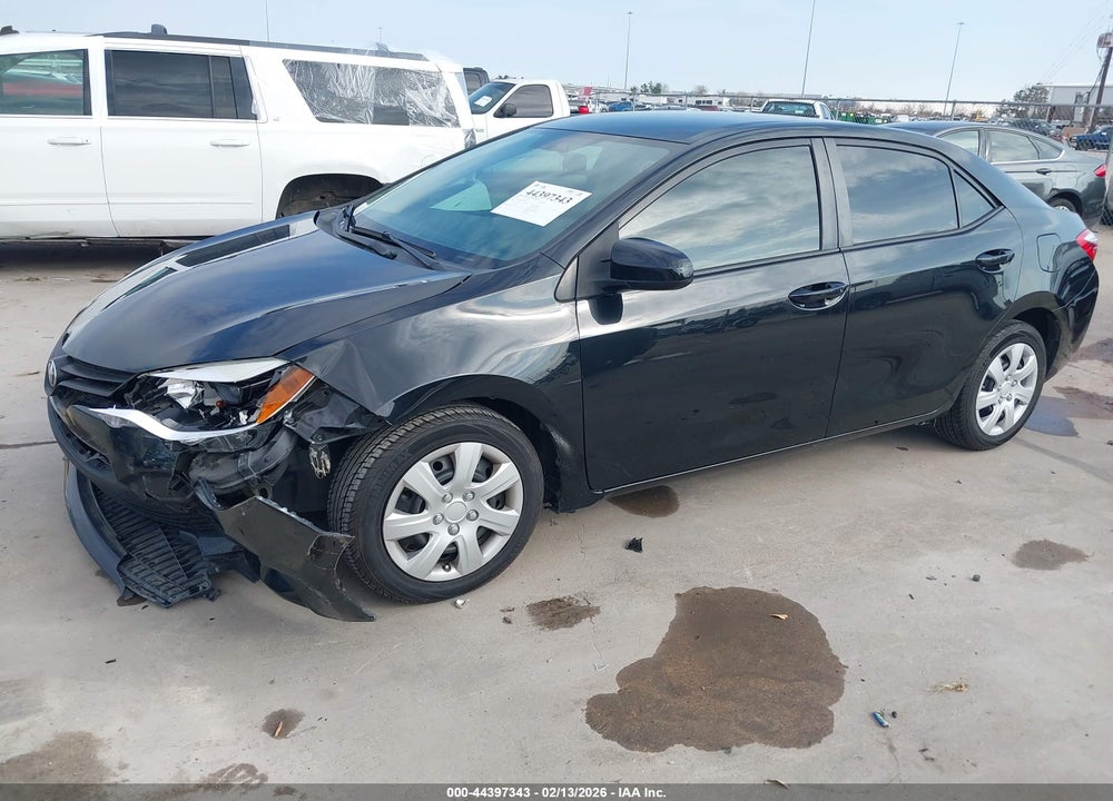 2014 TOYOTA COROLLA LE VIN: 5YFBURHEXEP099313