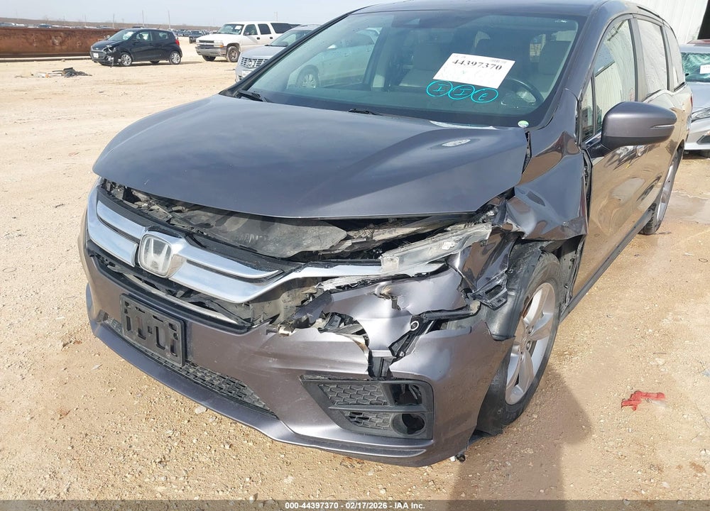 2018 HONDA ODYSSEY EX-L VIN: 5FNRL6H7XJB049857