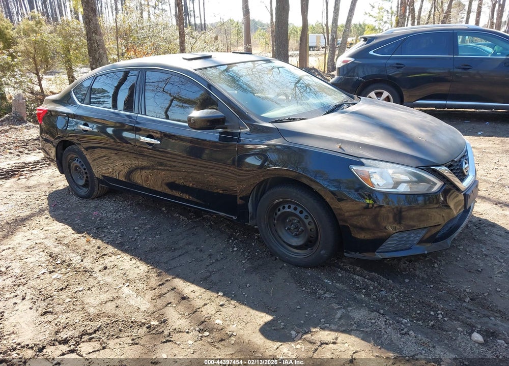 2016 NISSAN SENTRA S VIN: 3N1AB7AP0GY306587