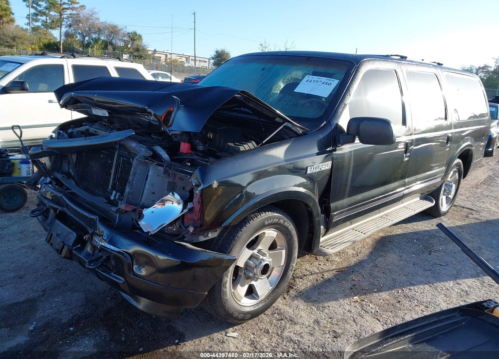 2000 FORD EXCURSION LIMITED VIN: 1FMNU42F9YEE51179