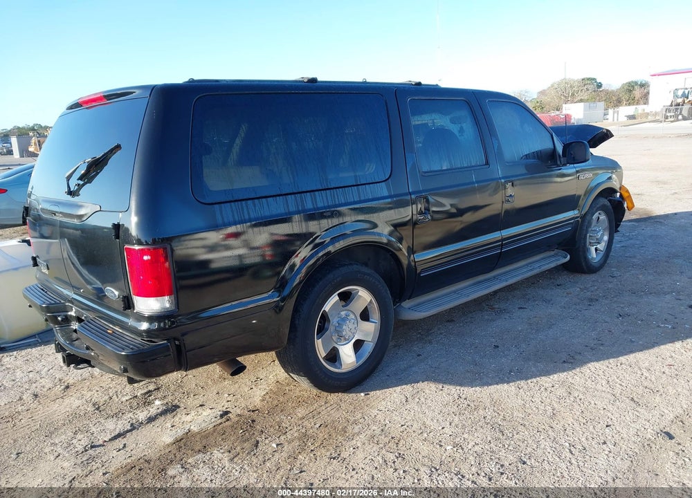 2000 FORD EXCURSION LIMITED VIN: 1FMNU42F9YEE51179