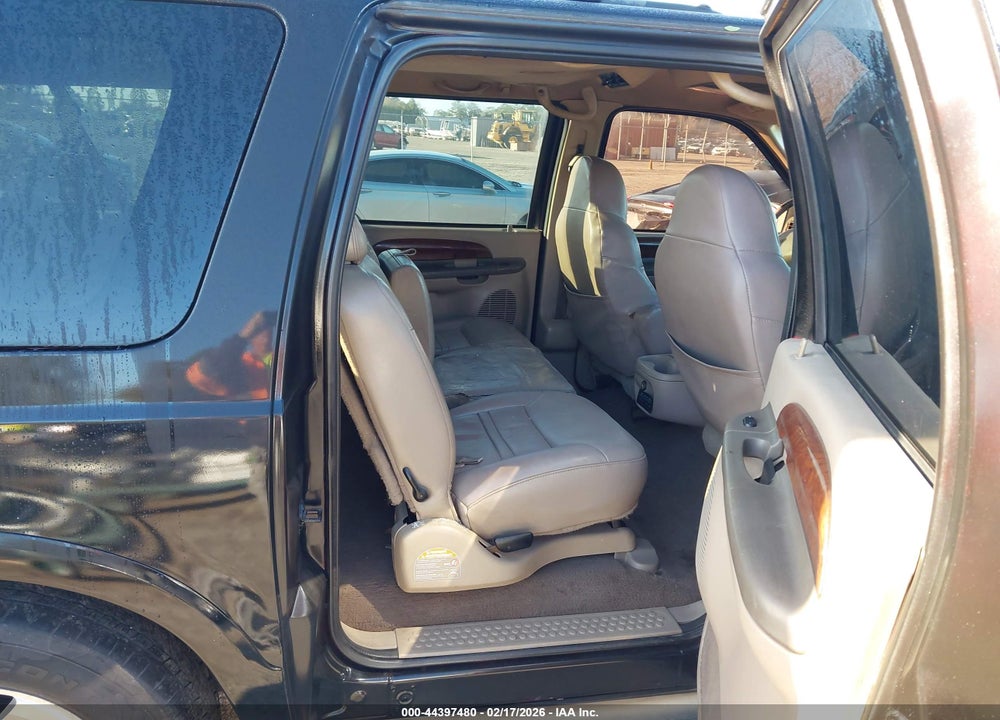 2000 FORD EXCURSION LIMITED VIN: 1FMNU42F9YEE51179