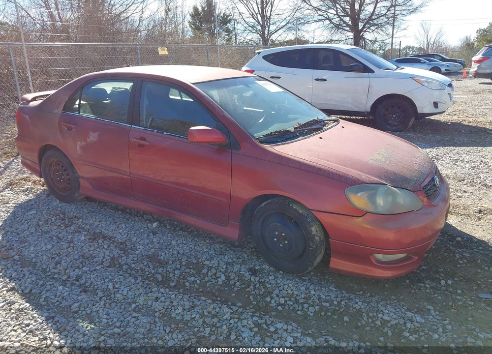 2005 TOYOTA COROLLA XRS VIN: 2T1BY32E85C347410